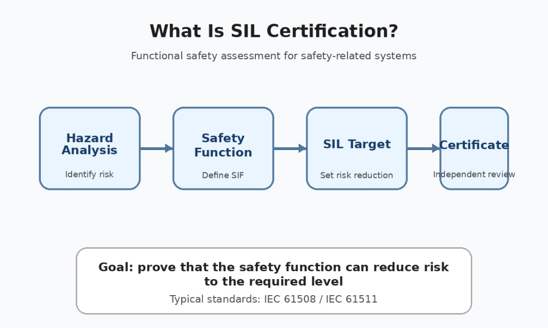 What Is SIL Certification? SIL Levels, Functional Safety
