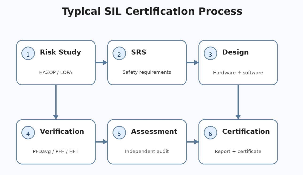What Is SIL Certification? SIL Levels, Functional Safety