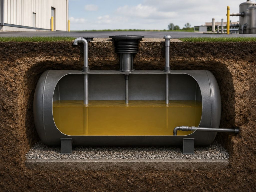 Why Is an 80GHz Radar Level Meter Recommended for Underground Diesel Tanks? JIWEI JWrada®-32 Provides a Stable Level Measurement Solution