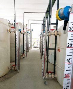 Flap 11C plastic magnetic level gauge hydrofluoric