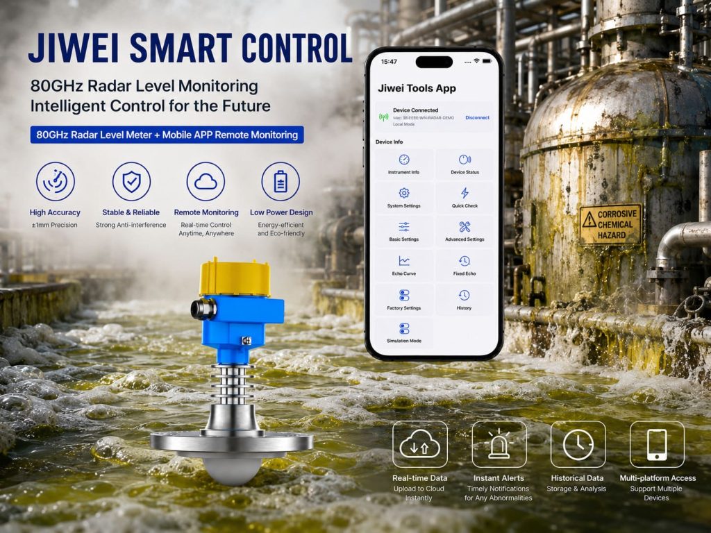 How Can Radar Level Meters Achieve Stable Measurement in Corrosive and Foaming Conditions