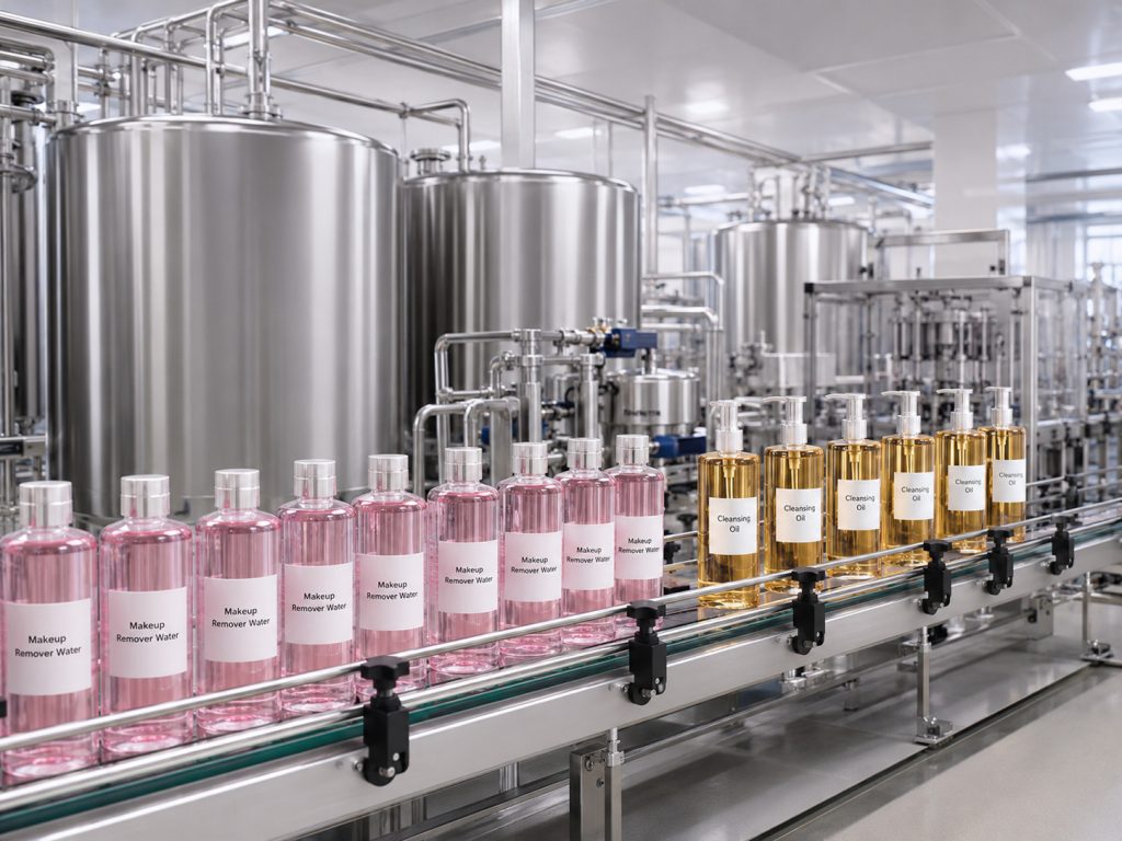 Application Case of Radar Level Meters in Makeup Remover Water and Cleansing Oil Tanks