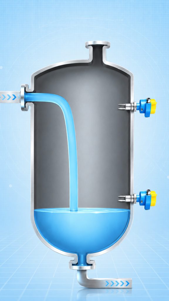 Ring-11 for High and Low Level Measurement Application Case of the Ring-11 Tuning Fork Level Switch in Milk Tanks: Ensuring Safe and Stable Level Control in Dairy Production