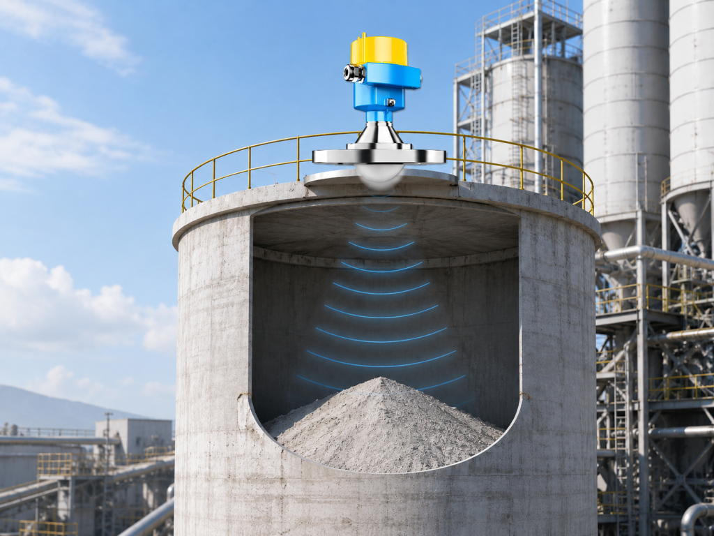 Benefits of a Radar Level Meter with Air Purge for Dusty Industrial Applications