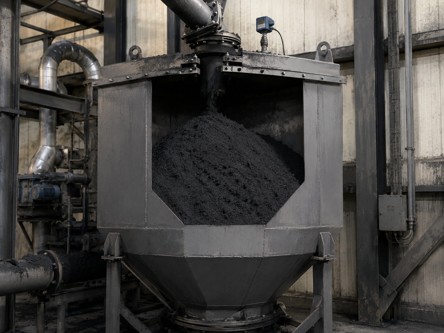 Carbon Powder Bin