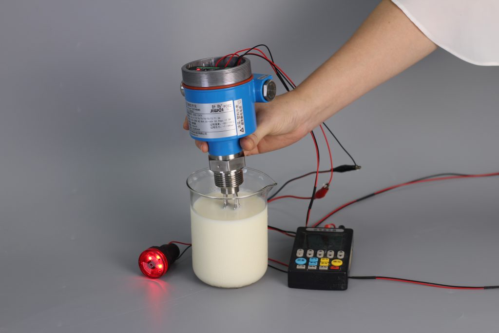 Coconut Juice Level Measurement with the Ring-11 Food-Grade Tuning Fork Level Switch
