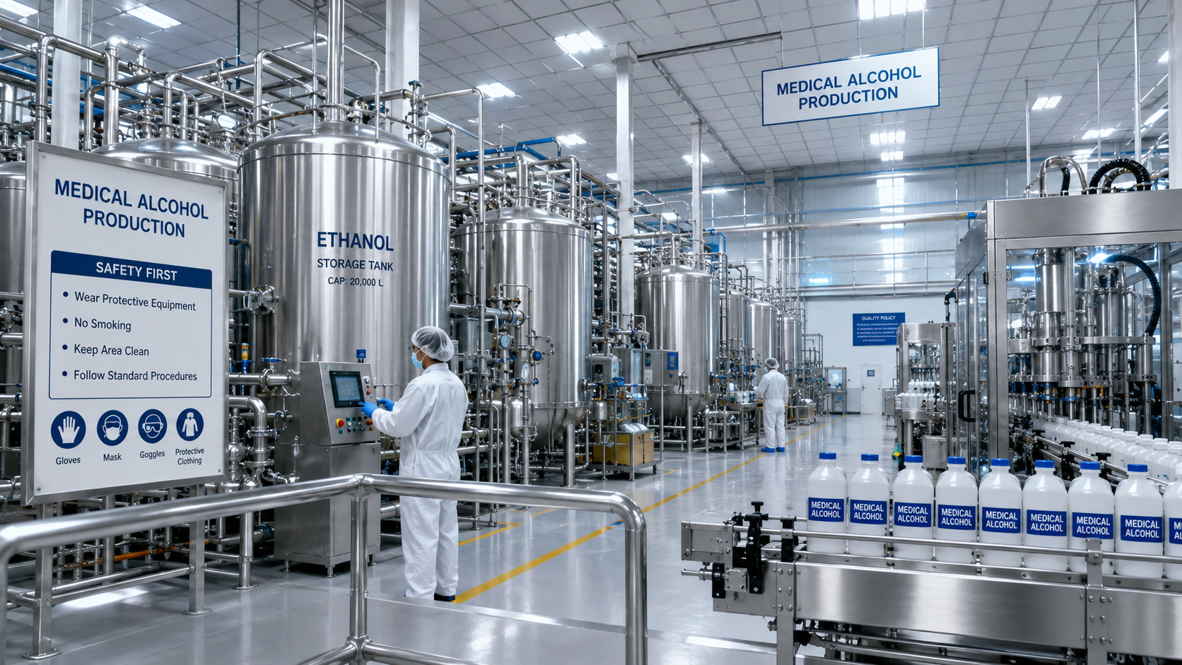 Medical Alcohol Production
