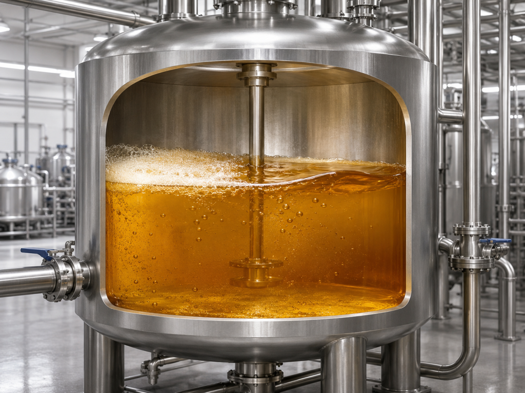 Ring-11 Tuning Fork Level Switch in Glucose Production: An Application Case Study