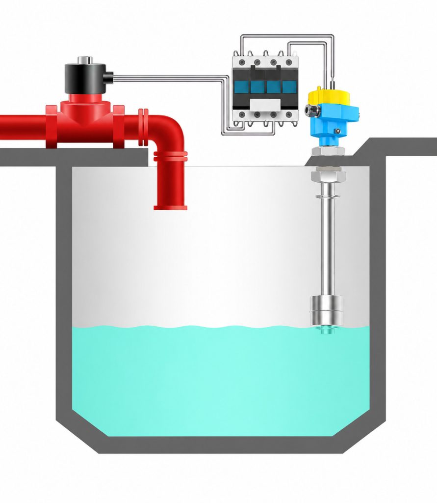 Application Case of a Float Level Indicator for Level Alarm in Diesel Tanks and Lubricating Oil Tanks