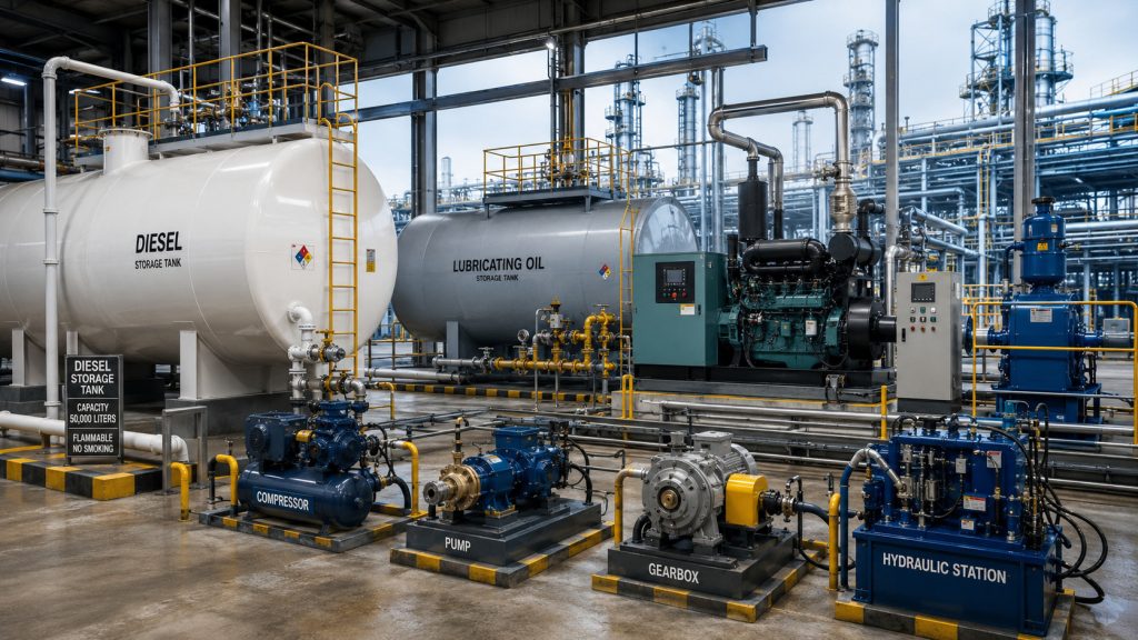 Application Case of a Float Level Indicator for Level Alarm in Diesel Tanks and Lubricating Oil Tanks