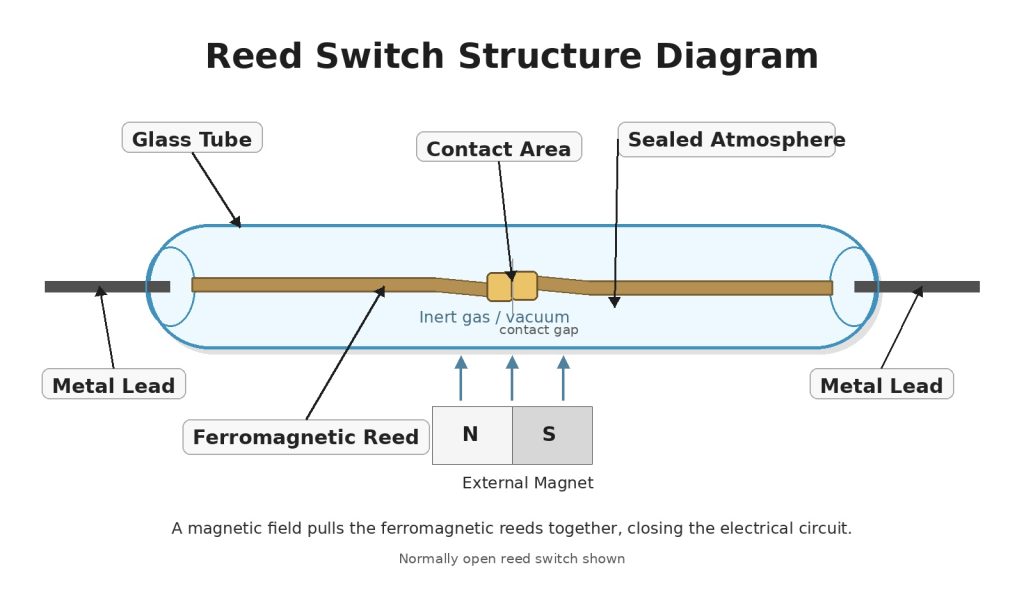 What Is a Reed Switch? Working Principle, Benefits, and Common Uses