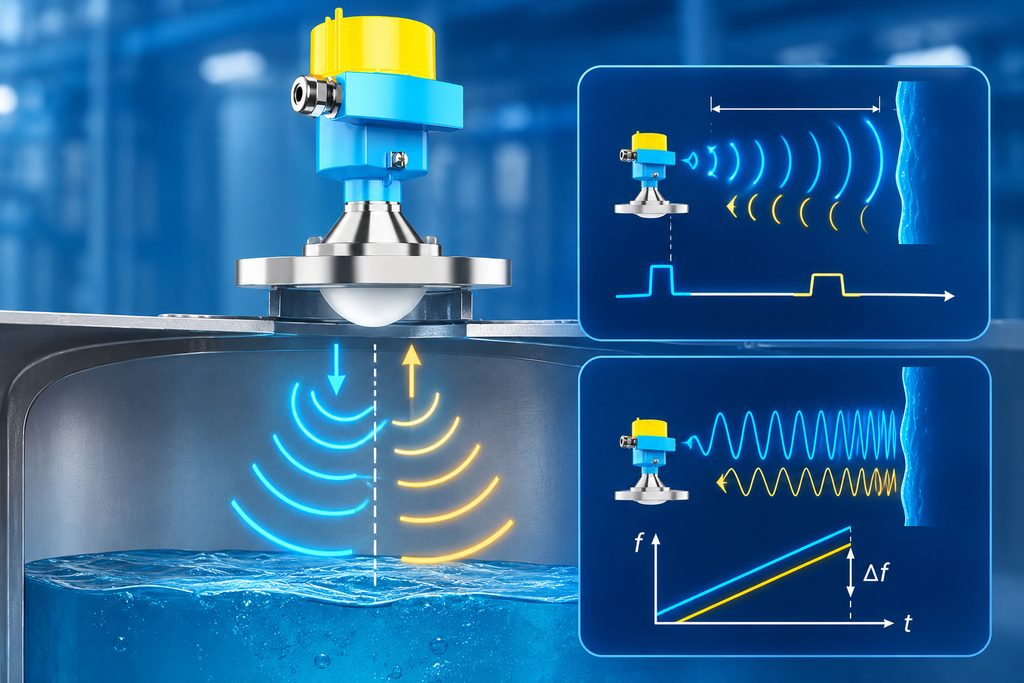What a Radar Level Transmitter Actually Measures Isn’t “Level”: Understanding Echoes, Distance, and Level Calculation