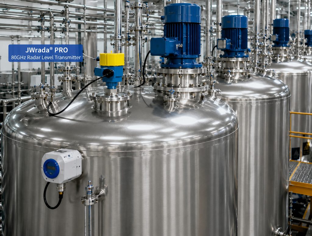 Application Case of the JWrada-32 Radar Level Meter for Methanol Tank Level Measurement