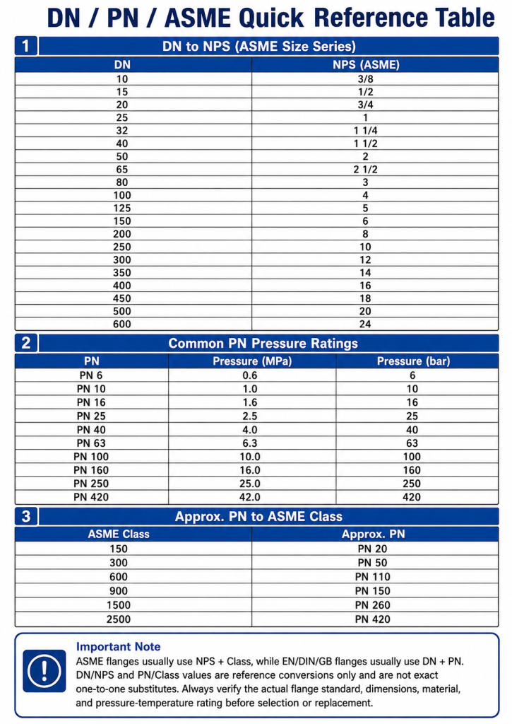 What Do DN and PN Mean on a Flange? A Complete Guide to Nominal Diameter and Nominal Pressure