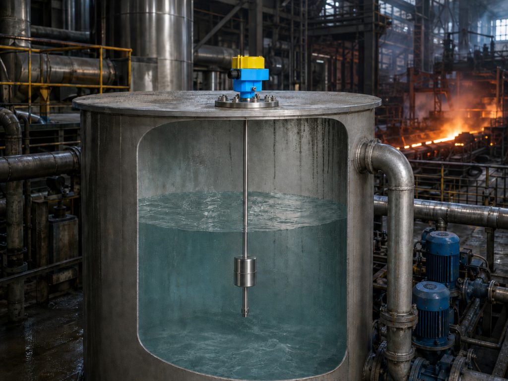 Application of a Float Level Transmitter in a Cooling Water Tank in the Steel Industry