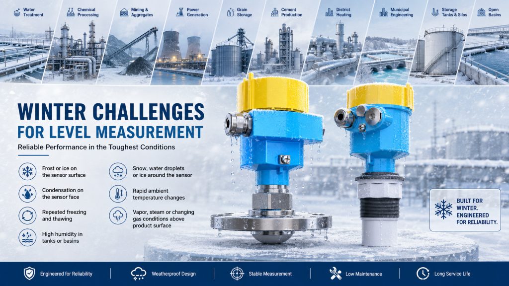 How to Choose a Level Meter for Winter Freezing Conditions: Why Radar Is Often Preferred Over Ultrasonic