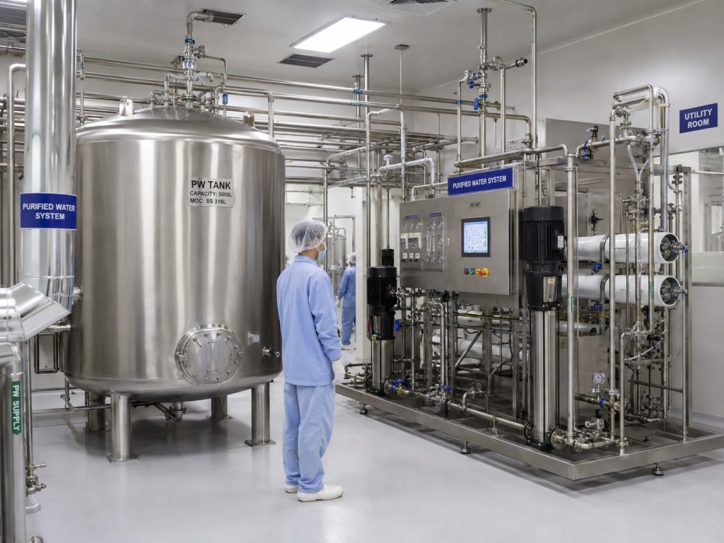 Application Case of a Float Level Gauge in a Pharmaceutical Purified Water System