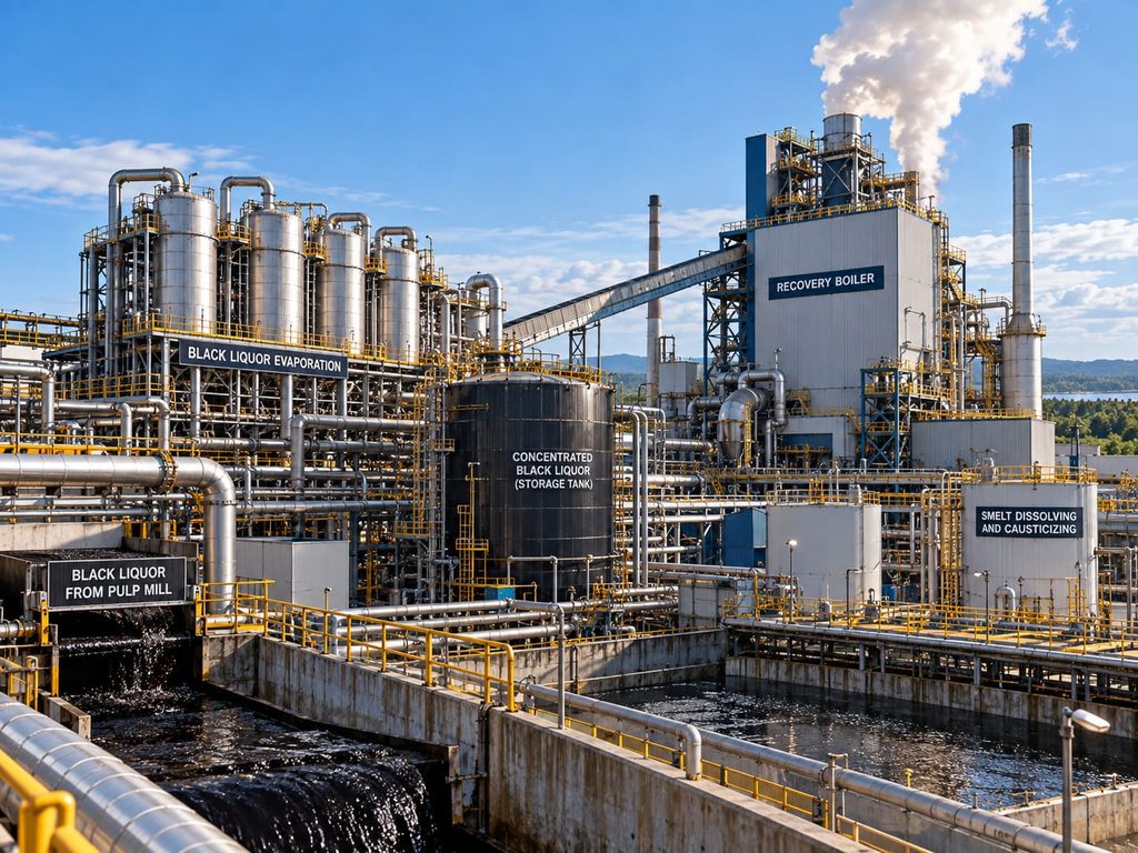 Black Liquor Tank Level Measurement in Pulp and Paper Mills