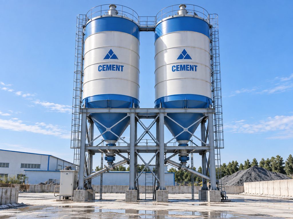 Can Two Cement Silos Sharing One Support Frame Be Weighed Accurately? Limitations of Load Cells in Outdoor Silo Applications