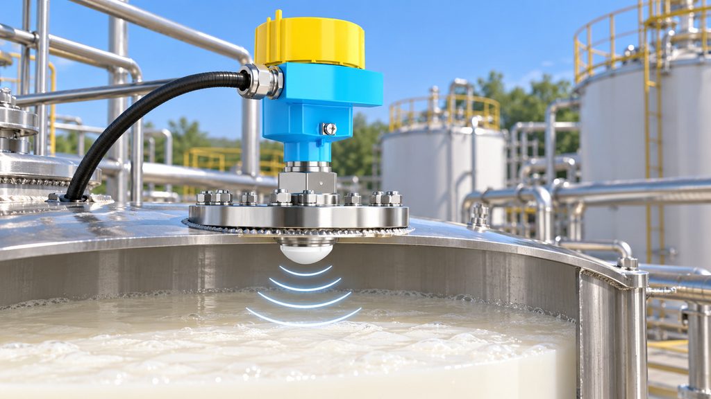 Radar Level Gauge for Reliable Liquid Level Measurement in Natural Rubber Latex Storage Tank Radar Level Meter for Natural Rubber Latex Storage Tanks: Solving Challenging Latex Level Measurement