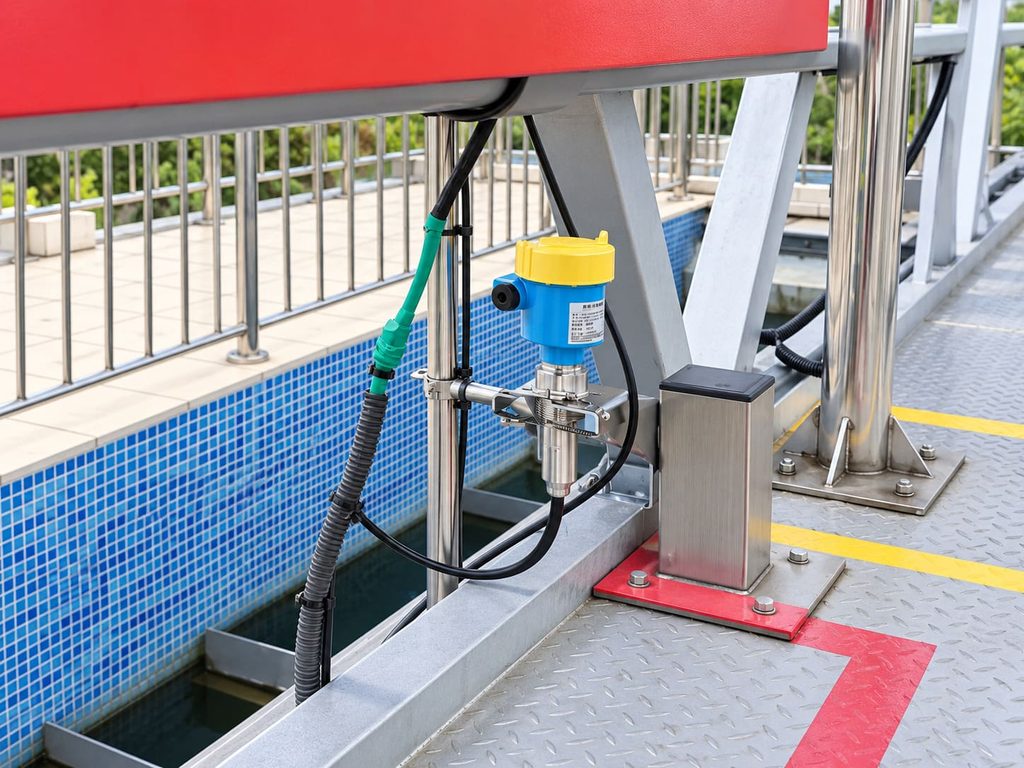 Vibrating Rod Level Sensor with Cable, Reliable Detection of Sediment in Water Tank Tube-11 Vibrating Rod Level Switch for Sediment Detection in Water