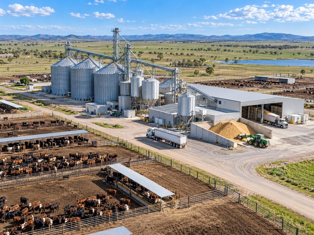 Tuning Fork Level Switch for Feed Silos and Low-Density Powder Monitoring