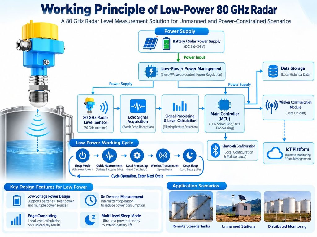 Jiwei Advances Low-Power 80 GHz Radar Level Measurement Technology to Meet Customer Needs
