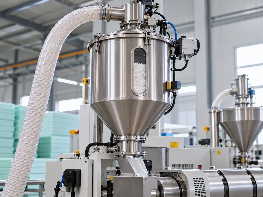 XPS Vacuum Hopper Level Control with Vibrating Rod