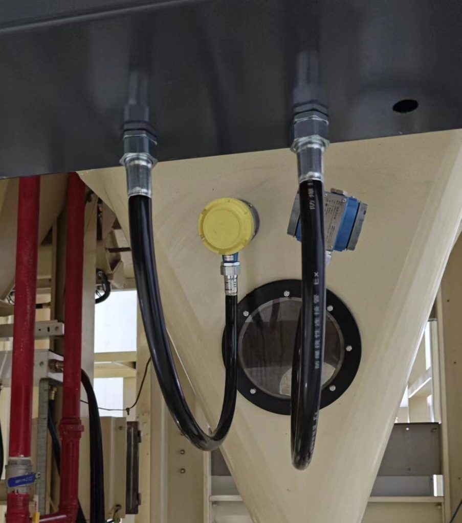 Rotary Paddle Level Switch for High Level Measurement XPS Recycled Material and Regranulated Pellet Silo Level Control: Rotary Paddle Level Switch Application